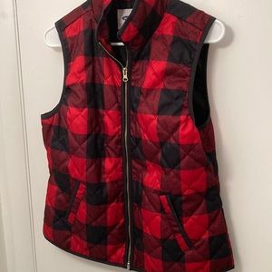 Buffalo Plaid Puffer Vest